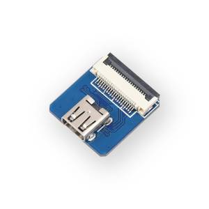 DIY Micro HDMI Horizontal Adapter (B) for HDMI flat cable