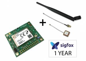Kit Sigfox Breakout board BRKWS20 Quad Mode Module (Sigfox - Wifi - BLE - GPS) + Antennas