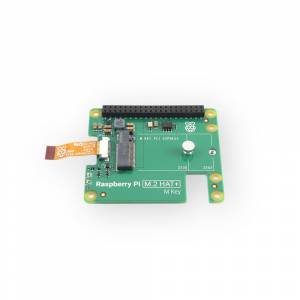 Raspberry Pi 5 PCIe to M.2 adapter front view