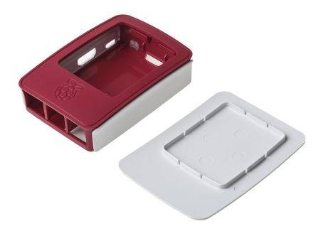 Boitier Raspberry pi 3 (Blanc/Rouge) - AYTOO Distributeur certifié des Ra..