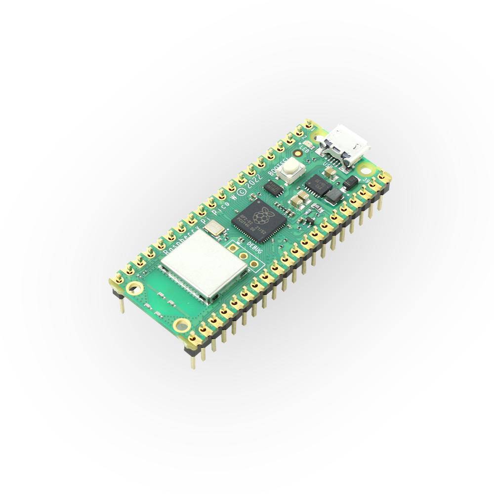  Raspberry Pi Pico W - Raspberry Pi RP2040 chip, Wi-Fi &  Bluetooth 5.2 Supported, Beginner-Friendly microcontroller, Small &  Flexible Design : Electronics