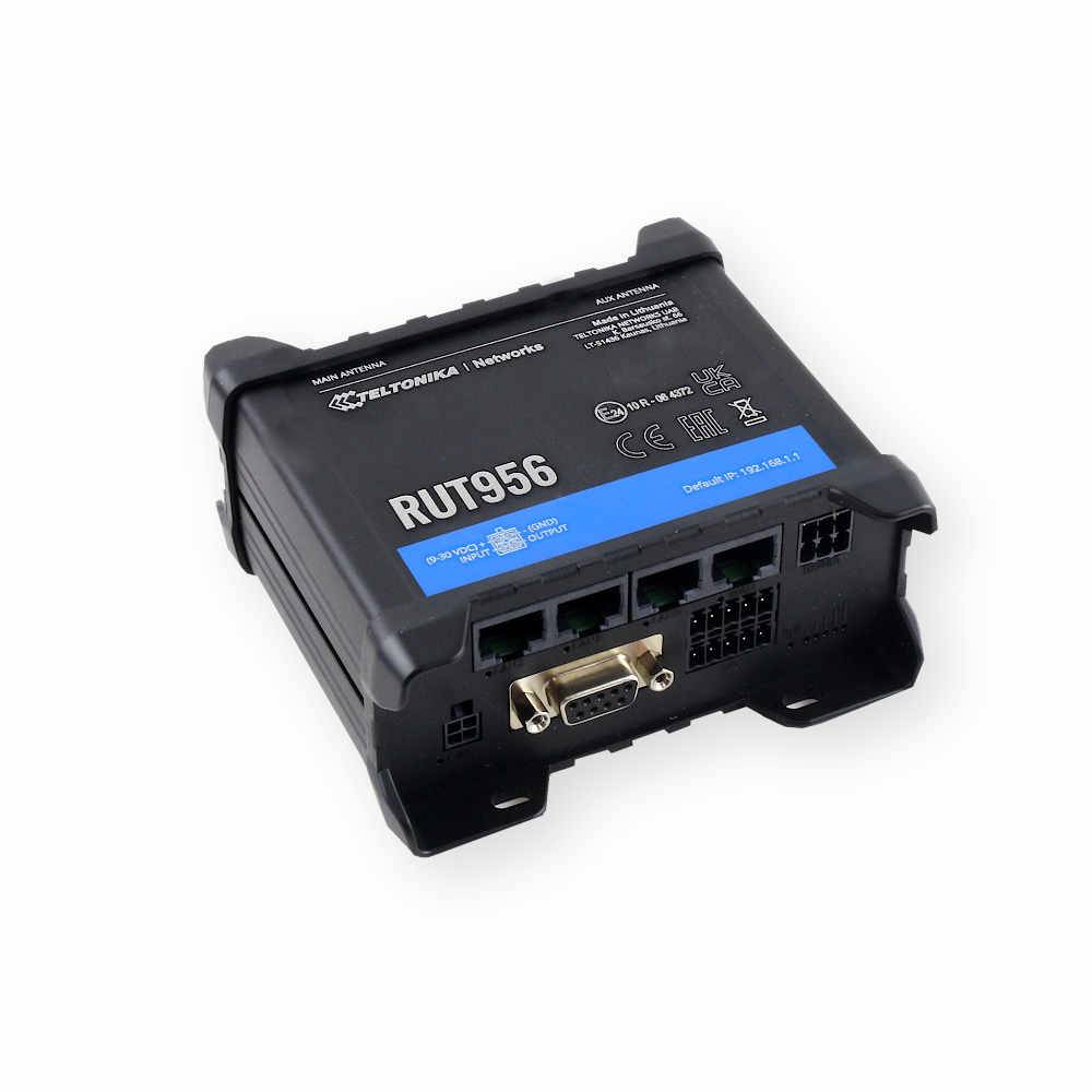 RUT956  Routeur 4G-LTE Cat.4 double SIM, WiFi, 4x Ethernet PoE