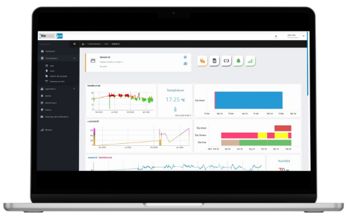 Plateforme de gestion de données Telemesure